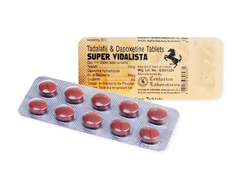 Buy Super Vidalista (Tadalafil/Dapoxetin) at Medinc