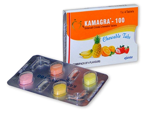 Buy Kamagra Tuggtabletter (Sildenafil) at Medinc